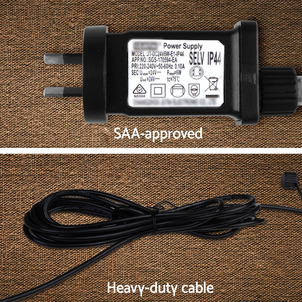 14m LED Festoon String Lights Christmas Decorations Wedding Party Outdoor Garden