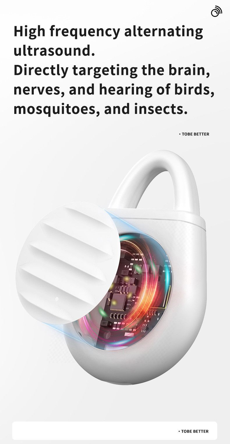 UltrasonicBirdRepeller-White