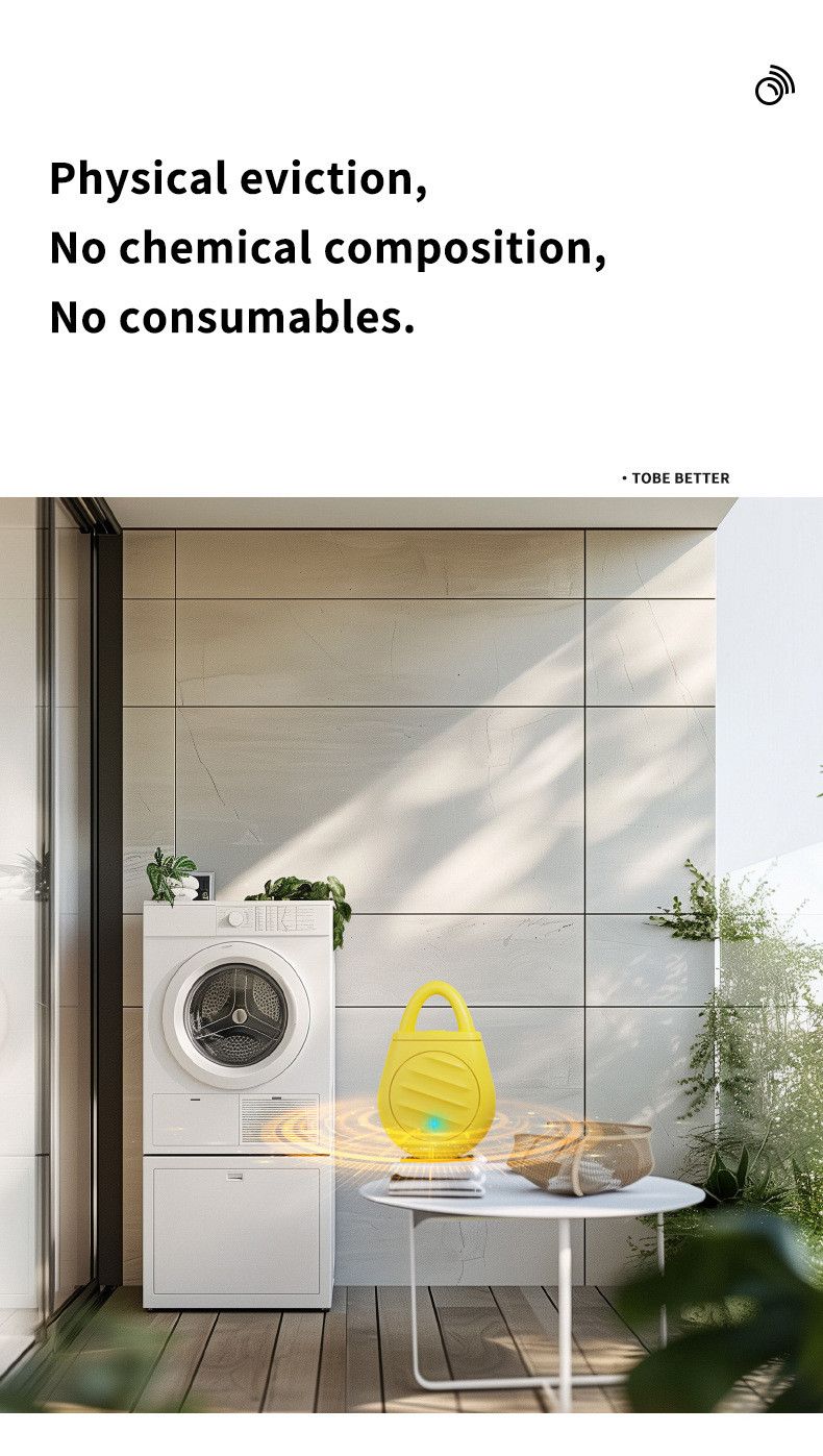 UltrasonicBirdRepeller-White