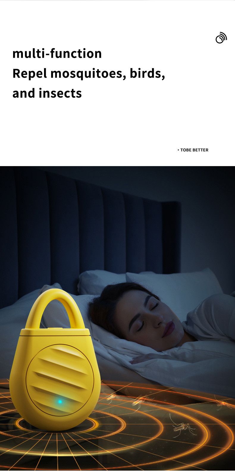 UltrasonicBirdRepeller-White