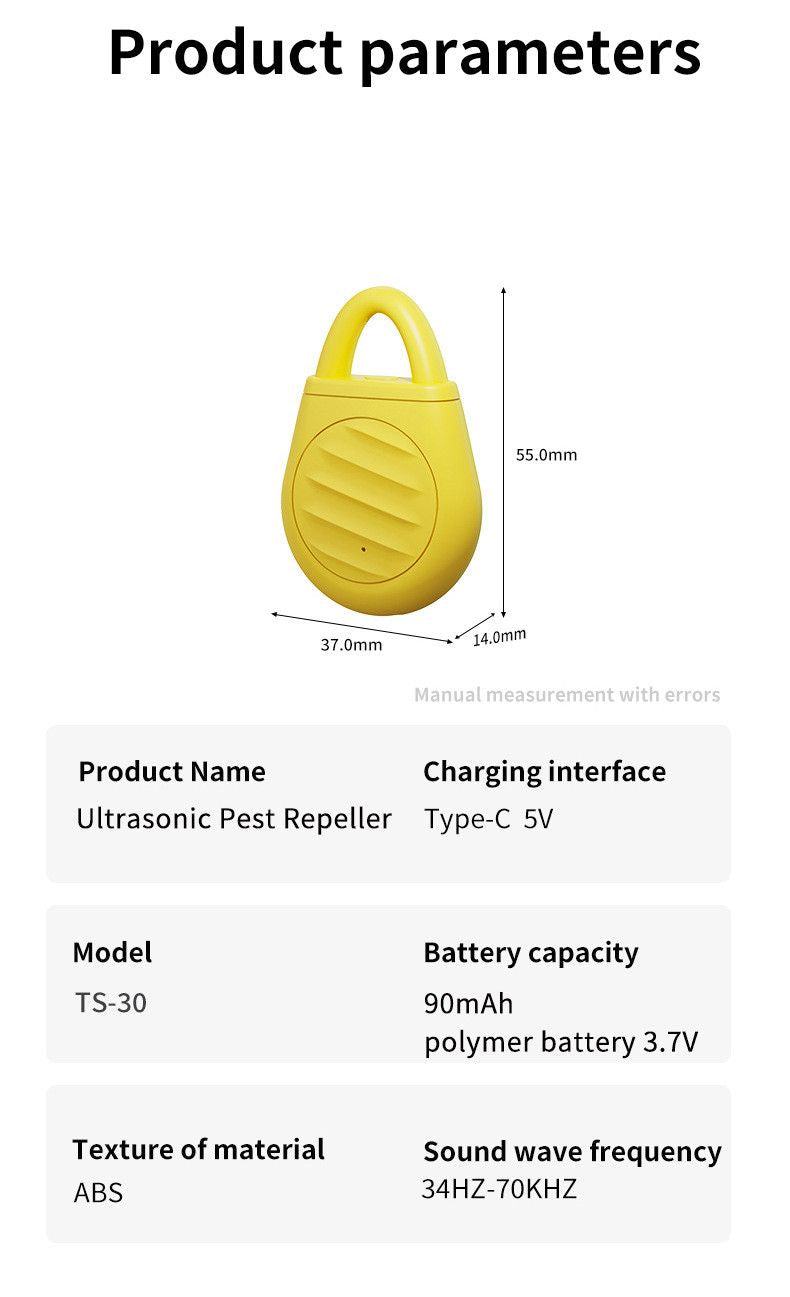 UltrasonicBirdRepeller-White