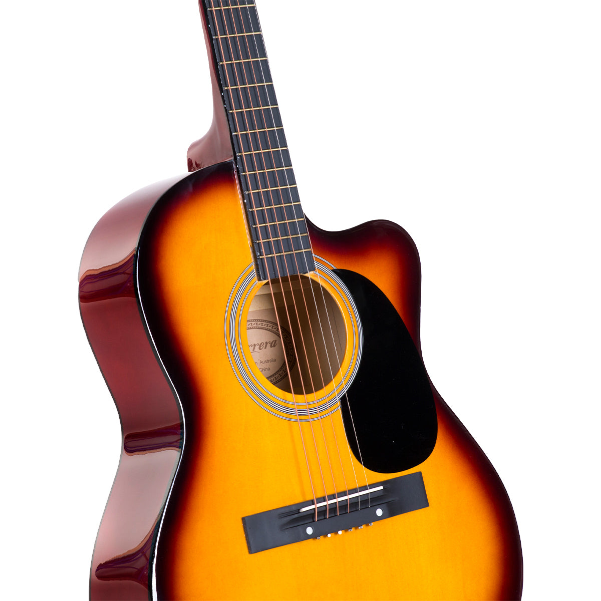 Acoustic Cutaway 40in Guitar - Sunburst