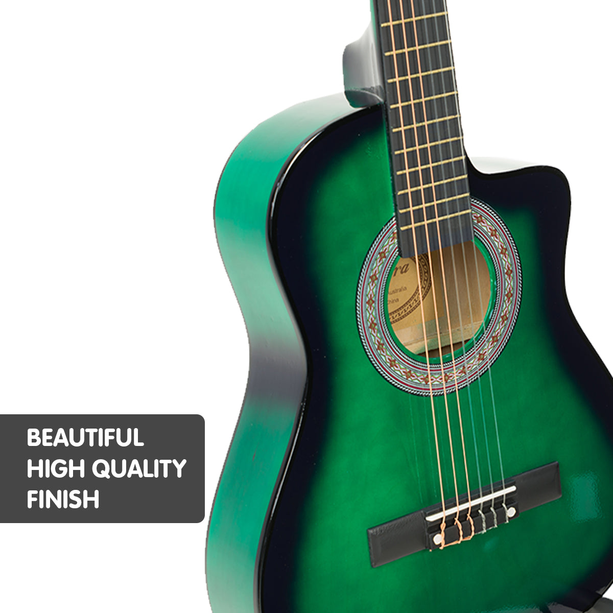 Childrens Acoustic Guitar Kids - Green