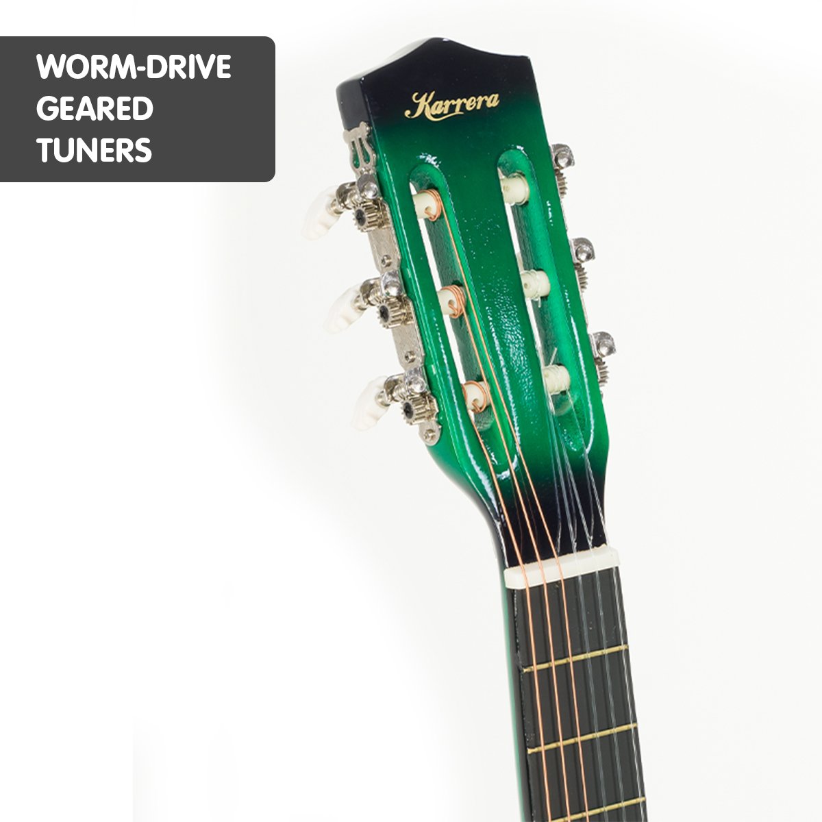 Childrens Acoustic Guitar Kids - Green