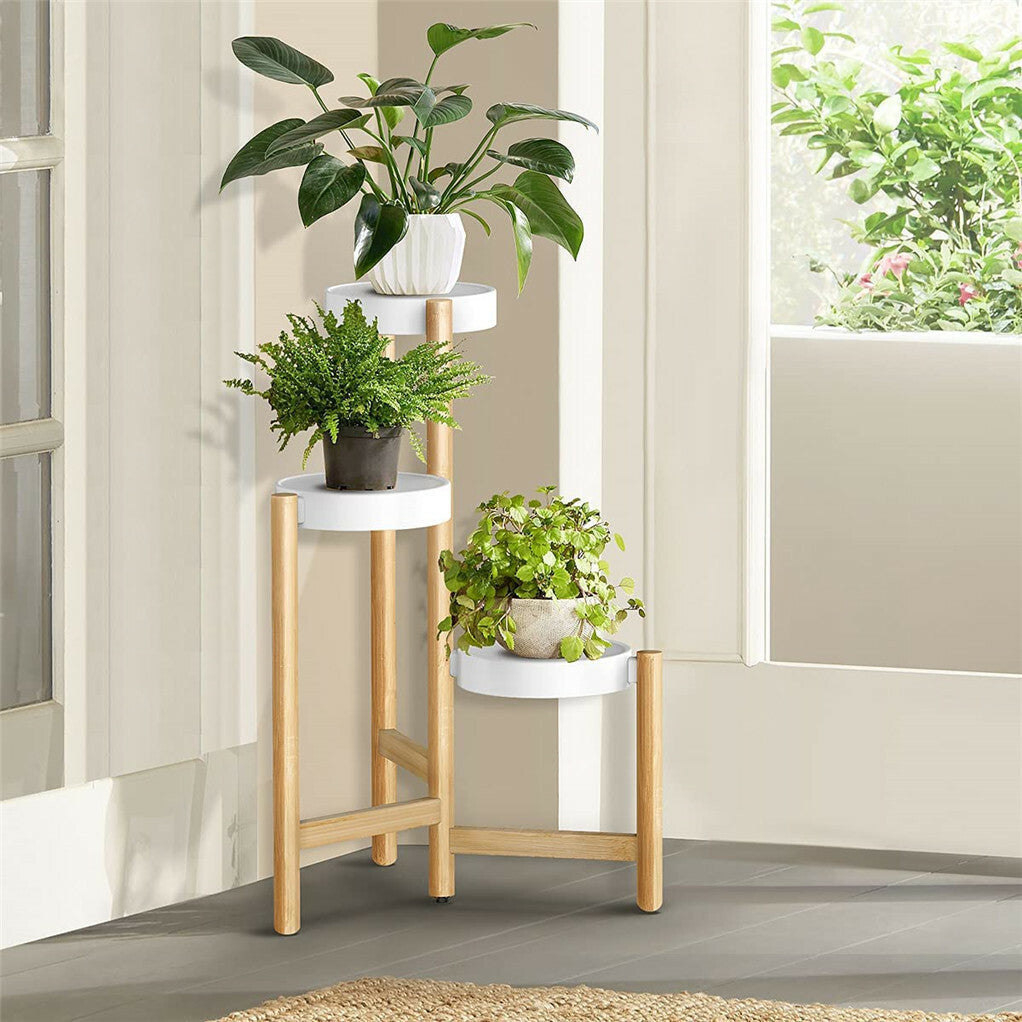 3 Tier Bamboo Plant Stand